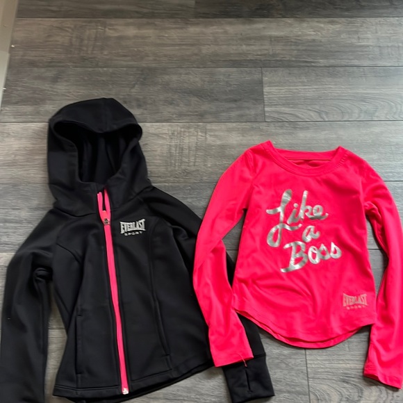 Everlast zip up with long sleeved shirt - Picture 1 of 5